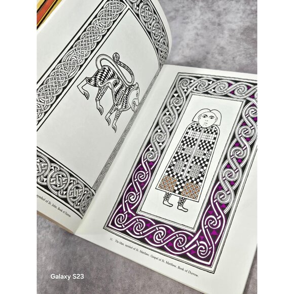 Ed Sibbett Jr Celtic Design Coloring Book Dover Design Books Retro Paperback - Picture 7 of 8